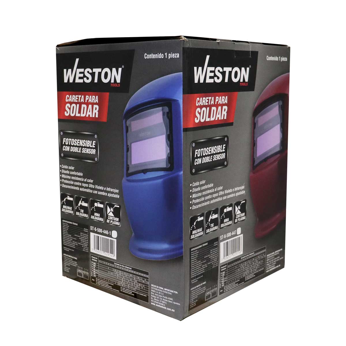 CARETA PARA SOLDAR ELECTRICA SENCILLA WESTON