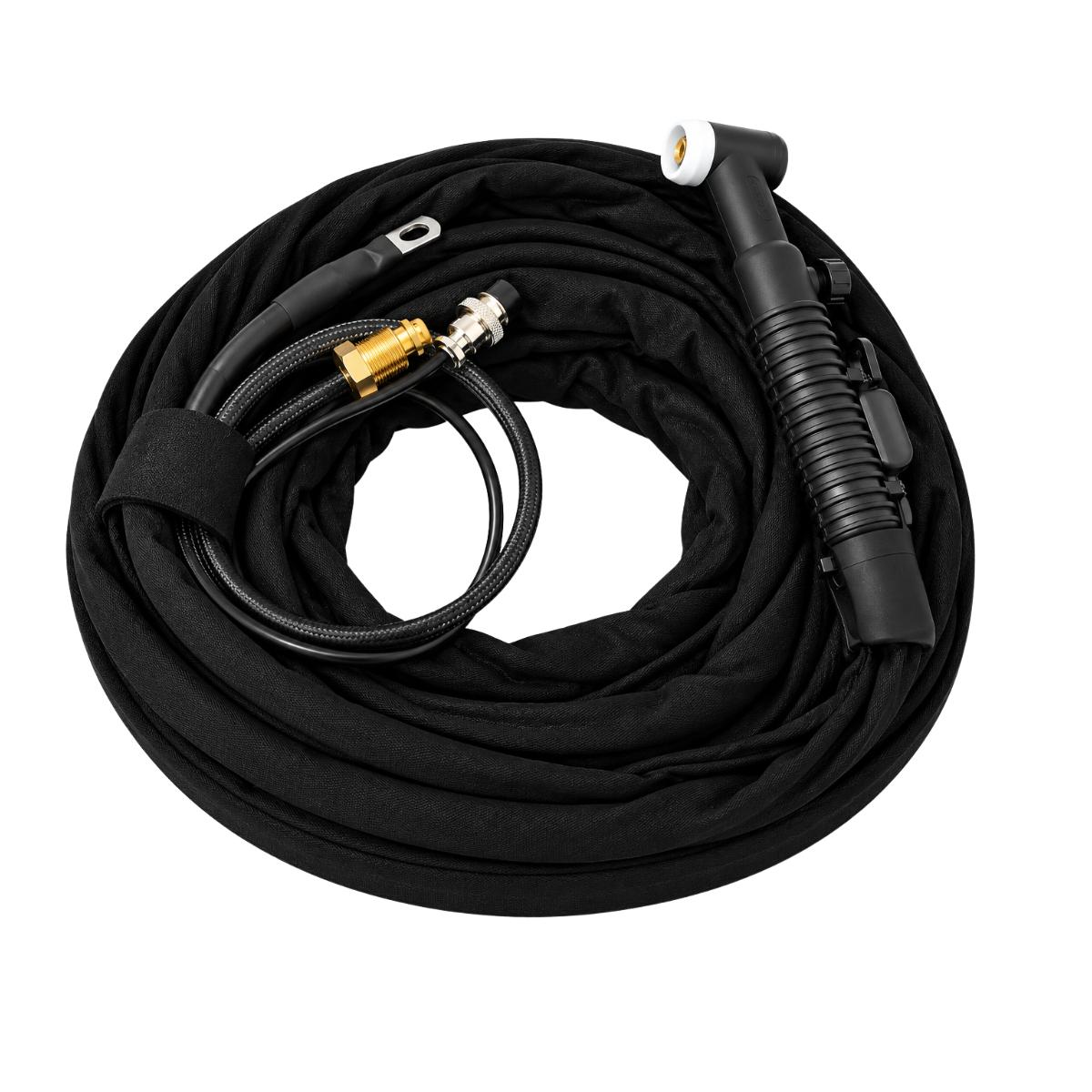 Antorcha Tig 2 Vias S26 Flexible Con Valvula Y Switch 200amp