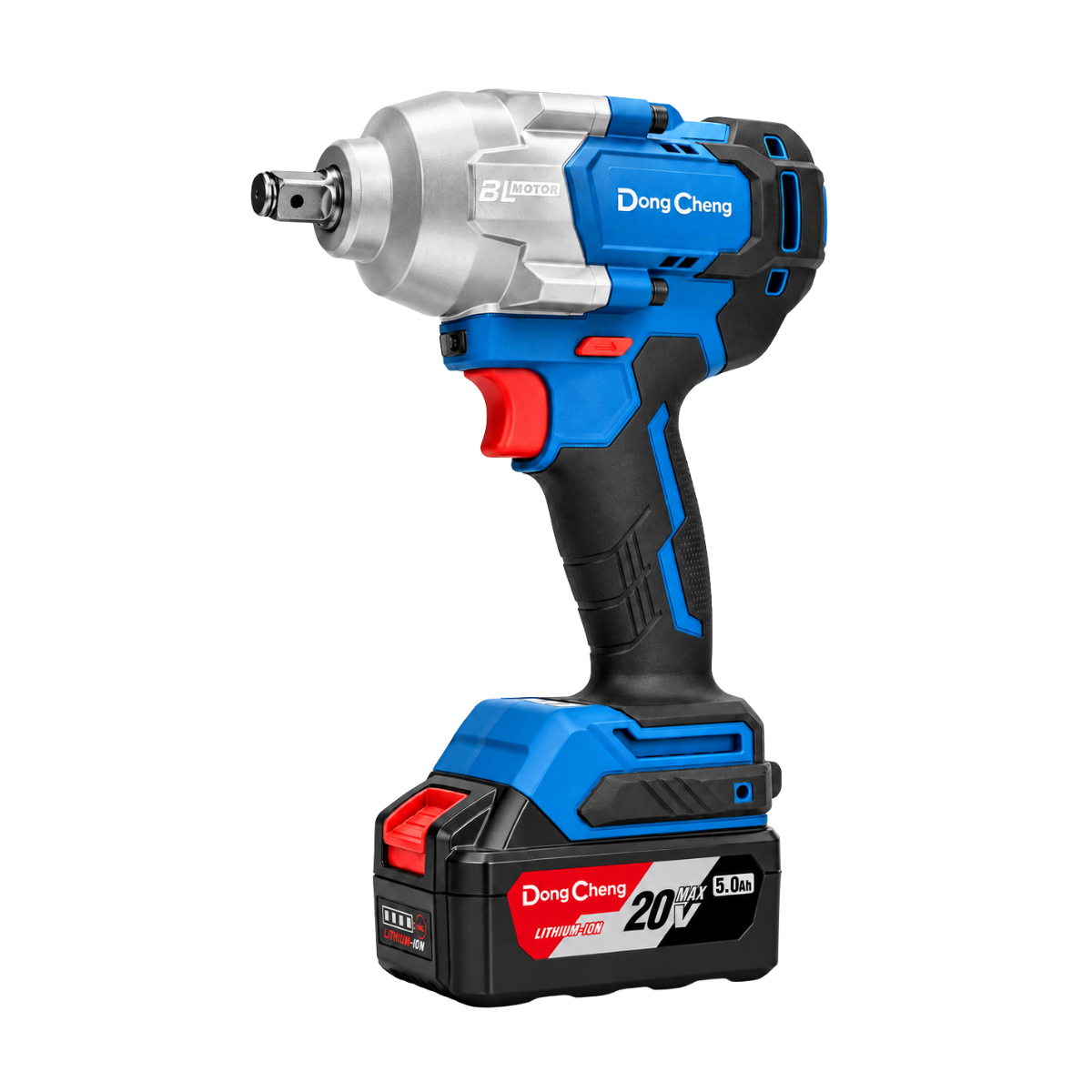 LLAVE D/IMPACTO INALAMBRICA SIN CARBONES 20 V MAX/5.0Ahx2 1/2" 2200 RPM 2700 IPM 515/670 FT/LBS DCPB698FK