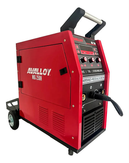 SOLDADORA INVERTER MIG AVALLOY 250H 220V 250AMP WA-MIG-250H
