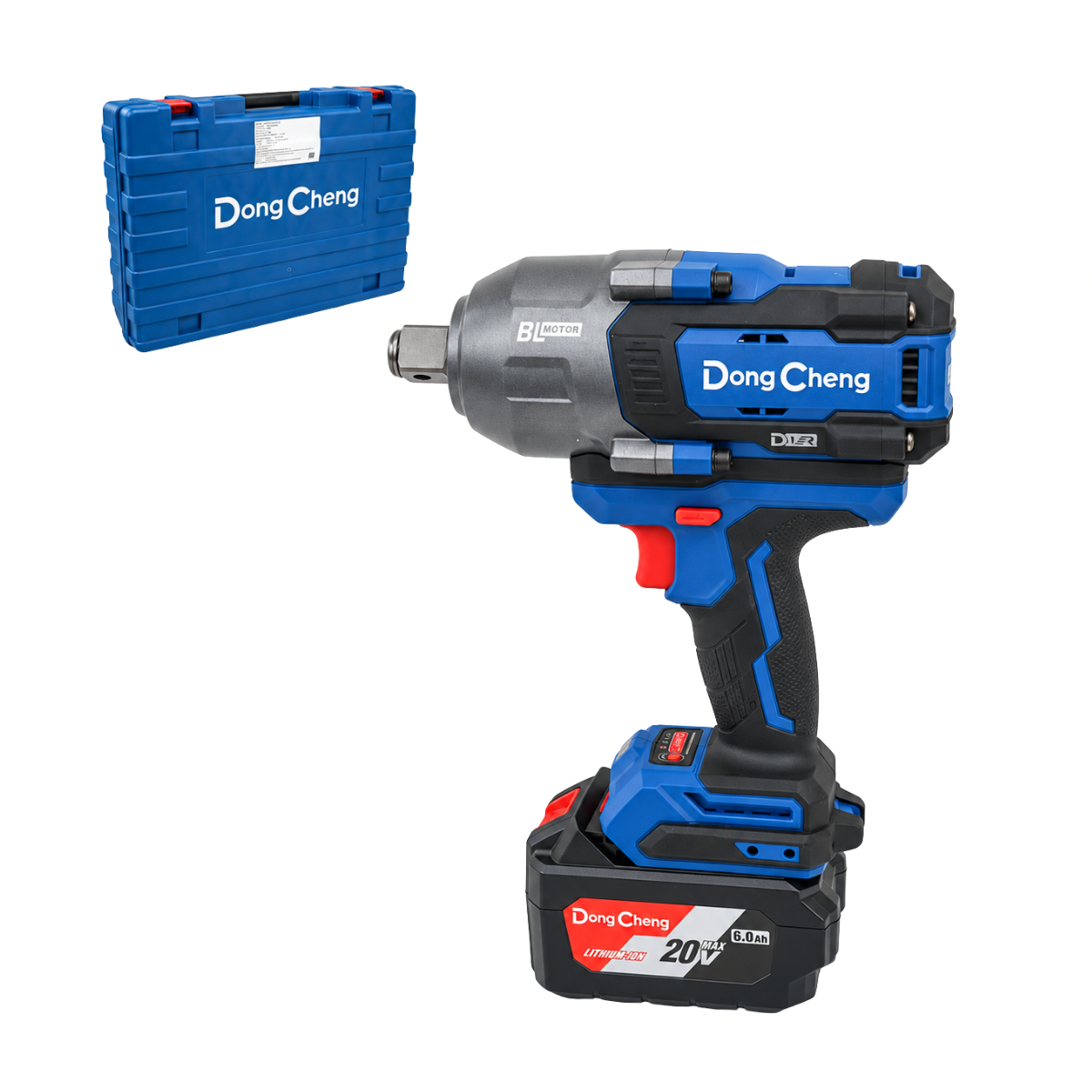 LLAVE D/IMPACTO INALAMBRICA SIN CARBONES 20 V/6.0 Ahx2 3/4" 1700 RPM 2300 IPM 950/1255 FT/LBS