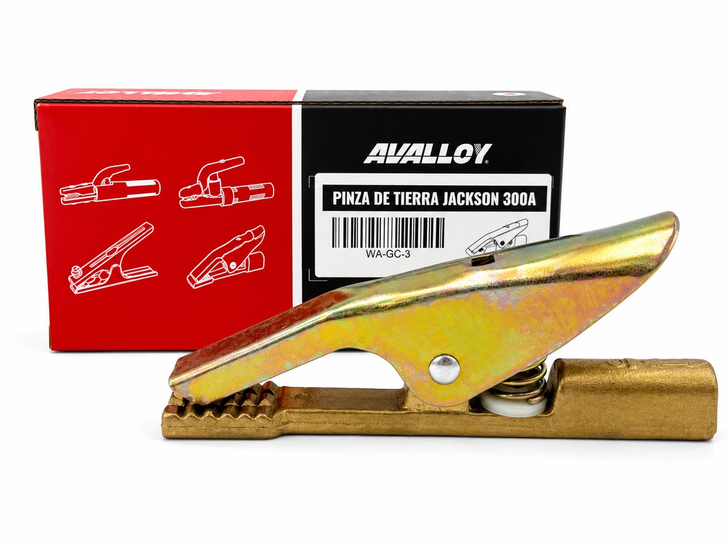 PINZA DE TIERRA JACKSON 300A
