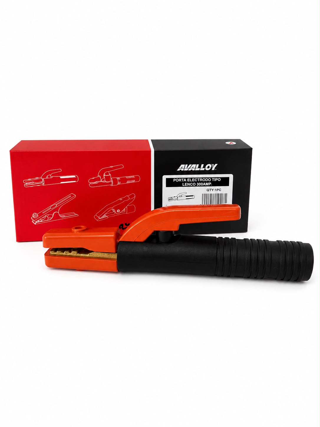 PORTA ELECTRODO TIPO LENCO 300 AMP AVALLOY