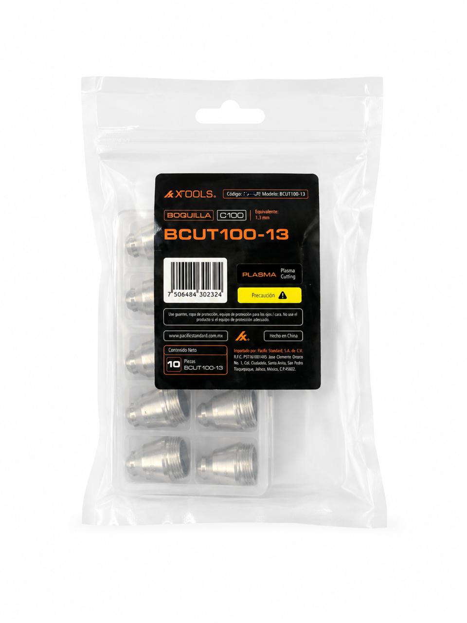 BOQUILLA CONSUMIBLE PARA ANTORCHA DE PLASMA TIPO C100 1 PZ