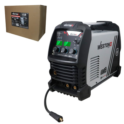 INVERSOR PEQUEÑO GIGANTE MIG/MMA/TIG 110/220V 1 FASE 200AMP WESTON PLUS