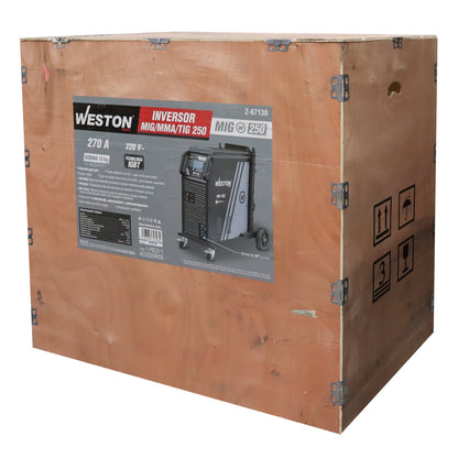 INVERSOR MIG/MMA/TIG 250 WESTON