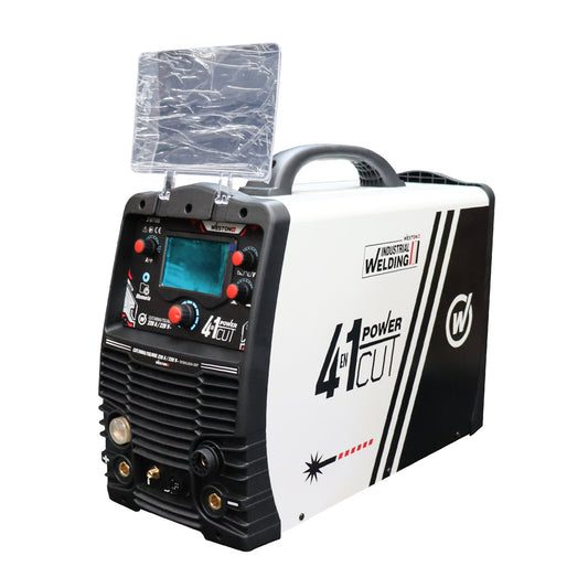 INVERSOR MULTIPROCESO 4 EN 1 MMA/TIG/MIG/CUT 220A 220V AC/DC