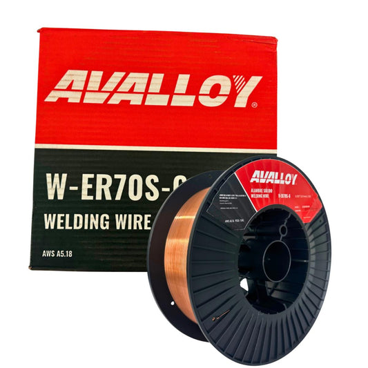 ALAMBRE SOLIDO ACERO AL CARBON 5KG WELDING WIRE AVALLOY