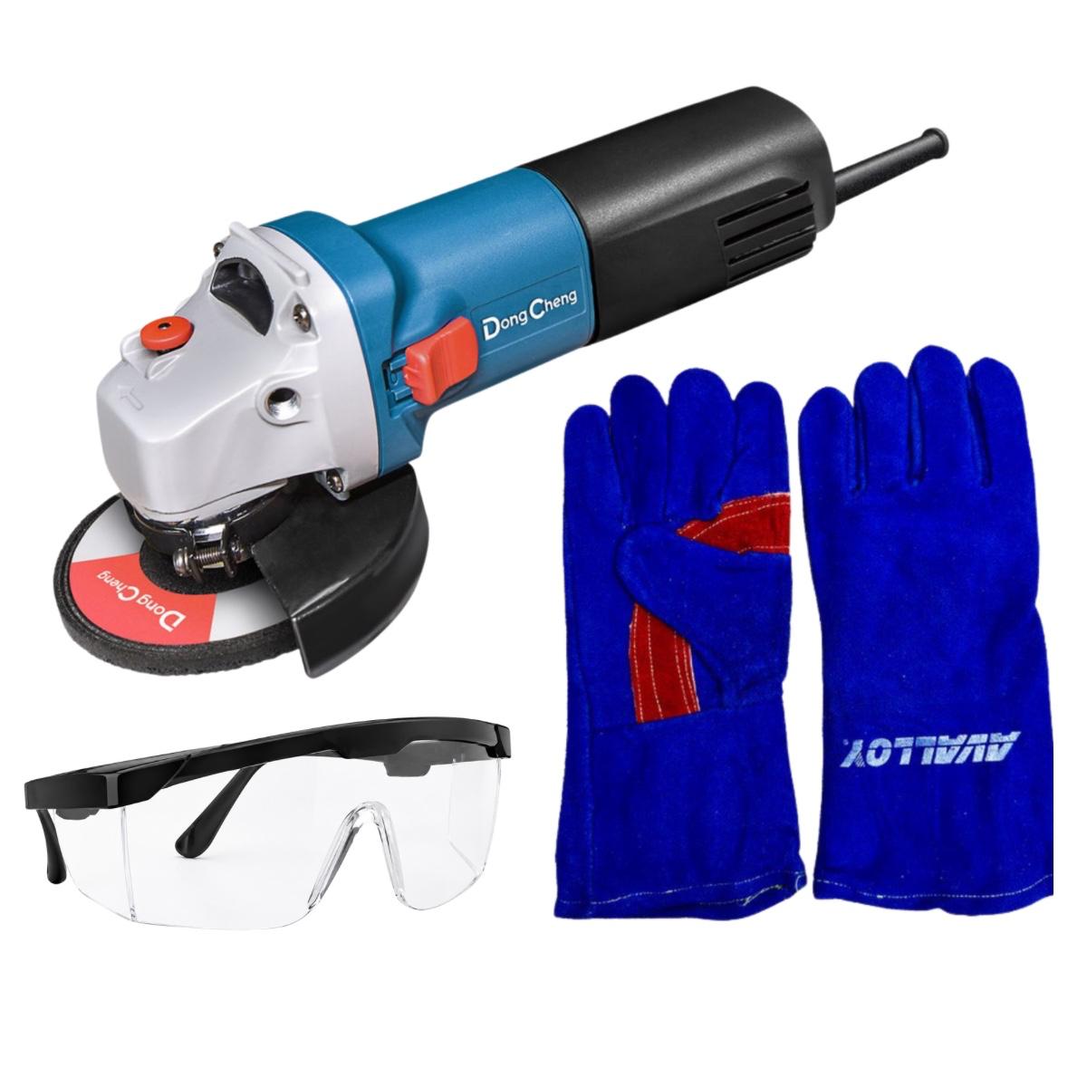 Esmeriladora Eléctrica 850w Dsm03-115 +Guantes+Lentes