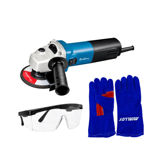 Esmeriladora Eléctrica 710w Dsm02-115+ Guantes+ Lentes